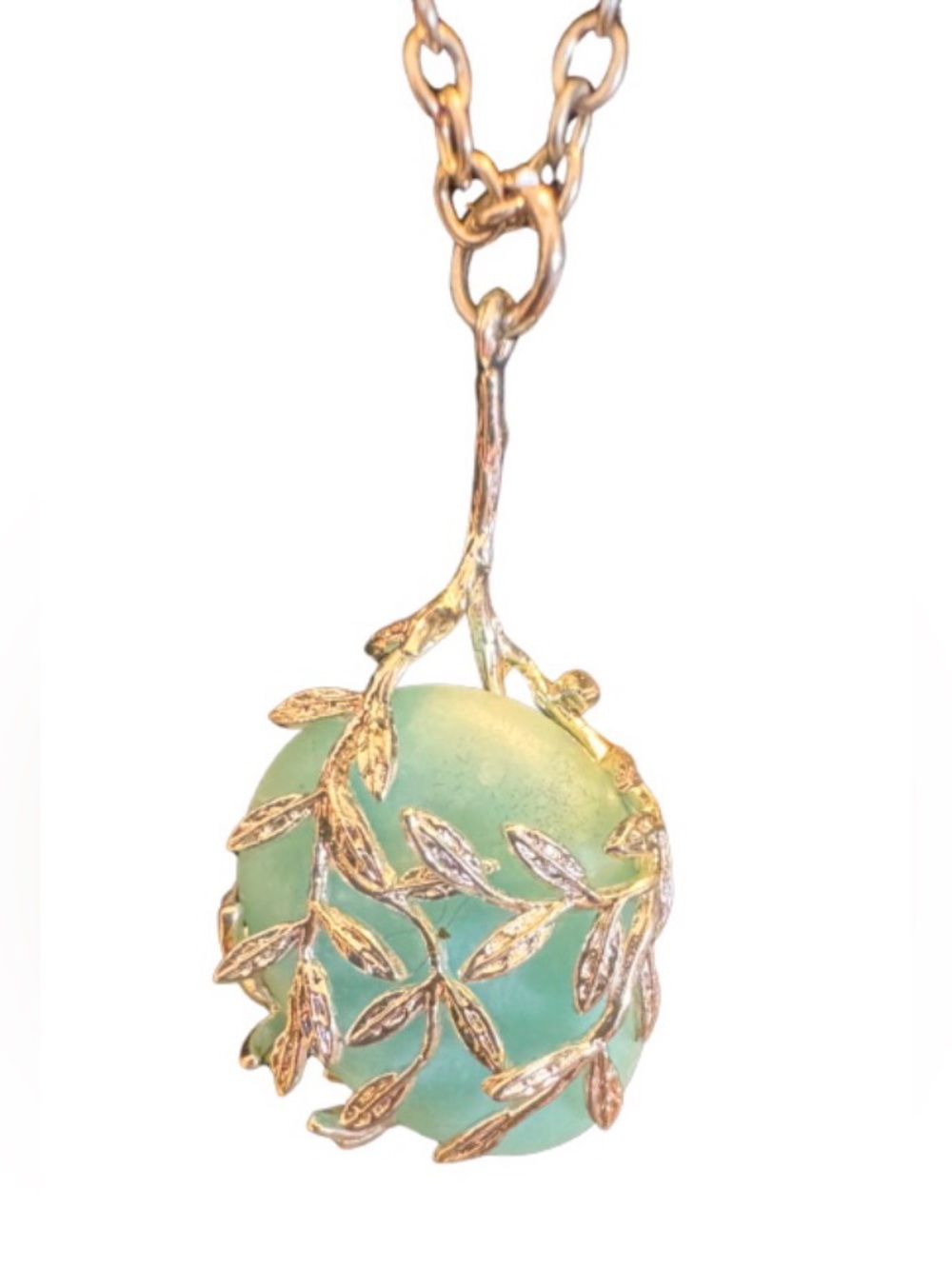 Tree Branch Wrapped Larimar